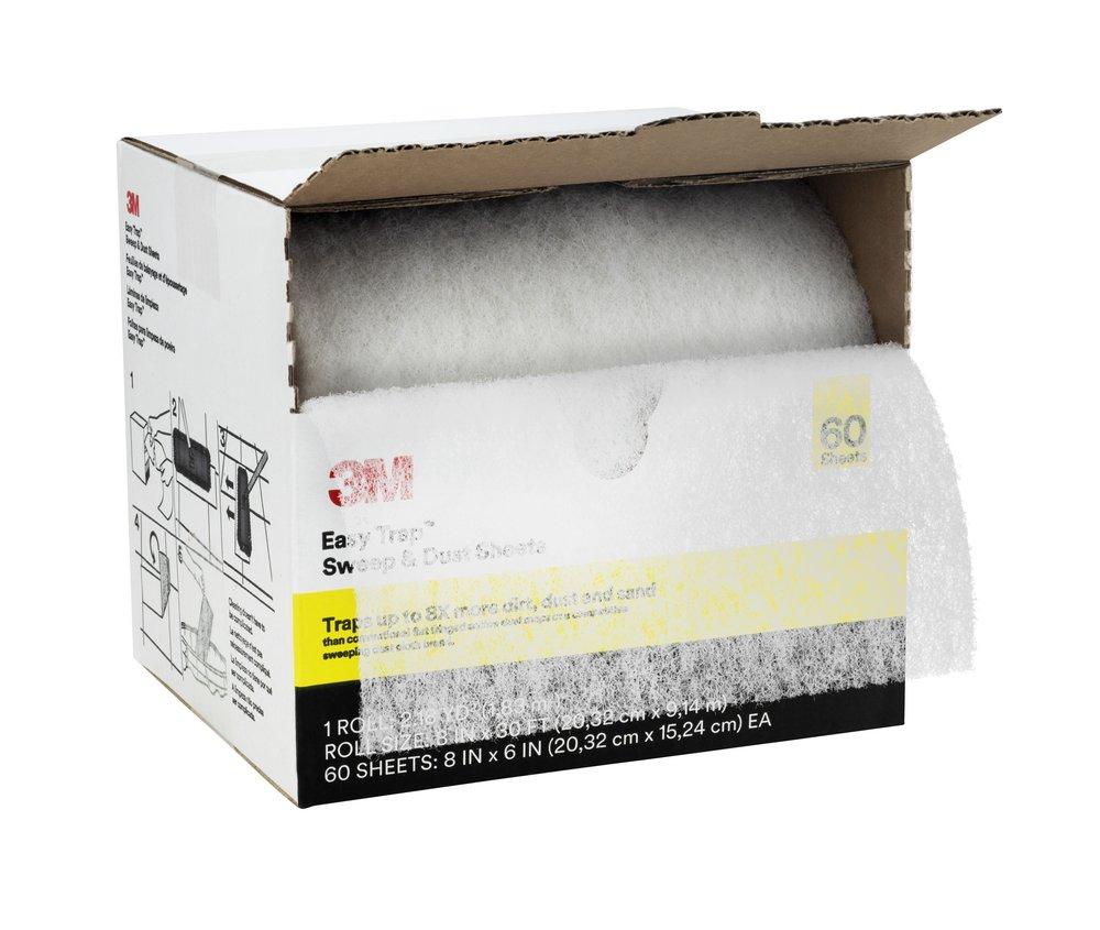 3M&trade; White 8 x 6 in. Duster Sweep and Sheet 