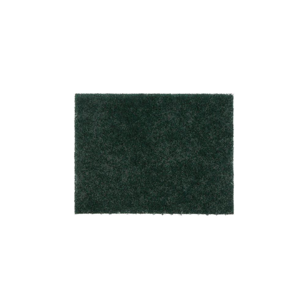Scotch-Brite™ Green Fiber, Mineral and Resin General Purpose Scouring Pad in Green 