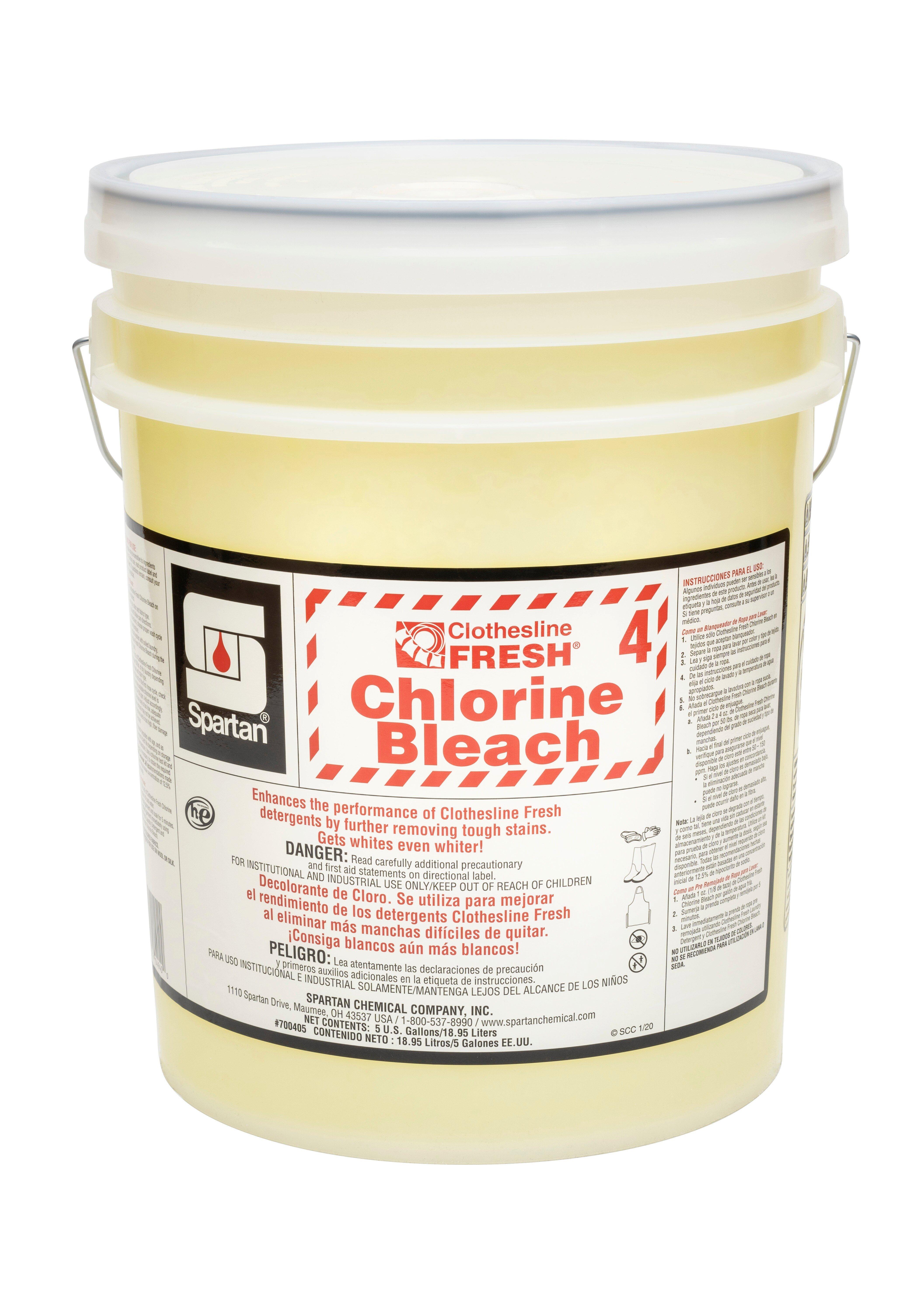 5 gal Chlorine Bleach 4 