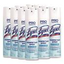 Lysol&reg; PRO Clear Disinfectant Spray with Crisp Linen Scent, Case of 12 