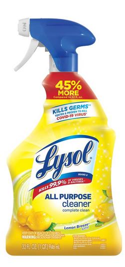 32 oz. All Purpose Cleaner - Lemon Breeze Scent, 12 Per Case