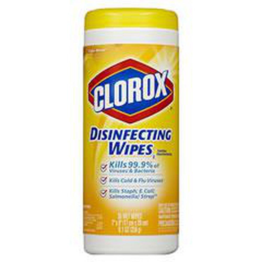 Clorox Yellow Disinfecting Wipes 