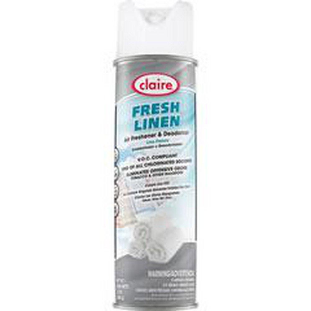 Claire Clear Fresh Linen Fragrance Air Freshener and Deodorizer 