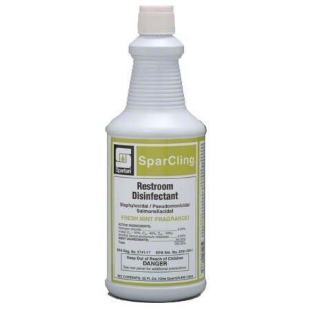 Spartan Chemical Green Disinfectant Bathroom Cleaner 