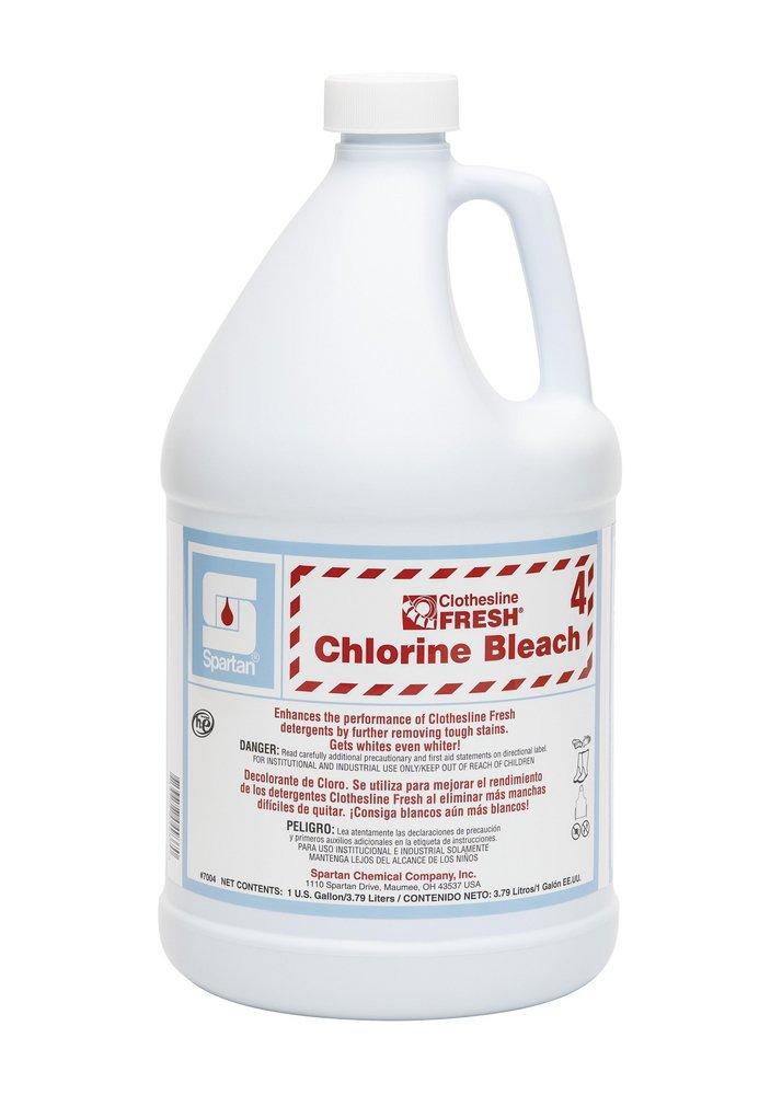 Spartan Chemical Clear Yellow Chlorine Bleach 