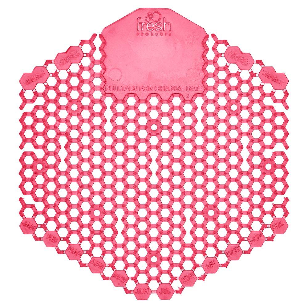 Fresh Products Red Urinal Screen (Box of 12) 