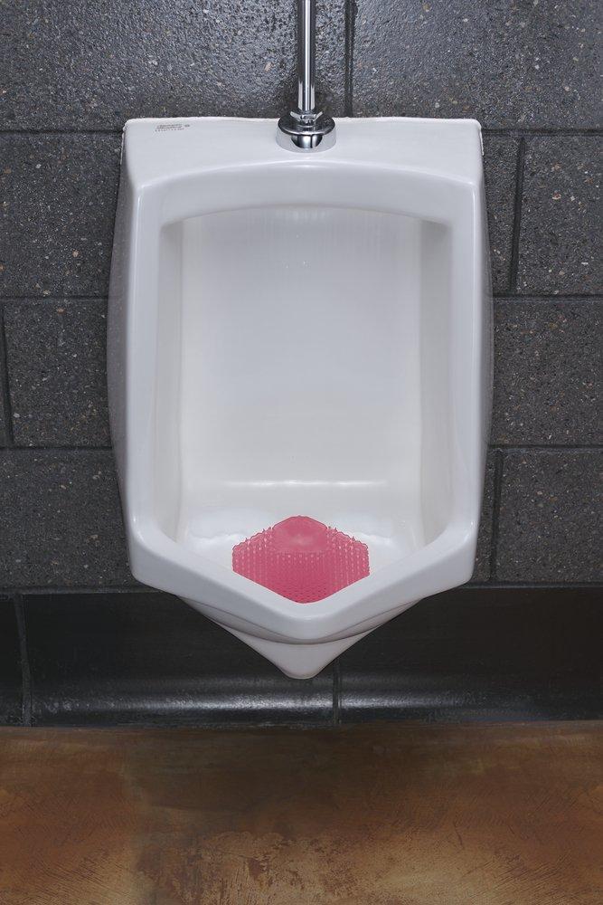 Fresh Products Red Urinal Screen (Box of 12) 