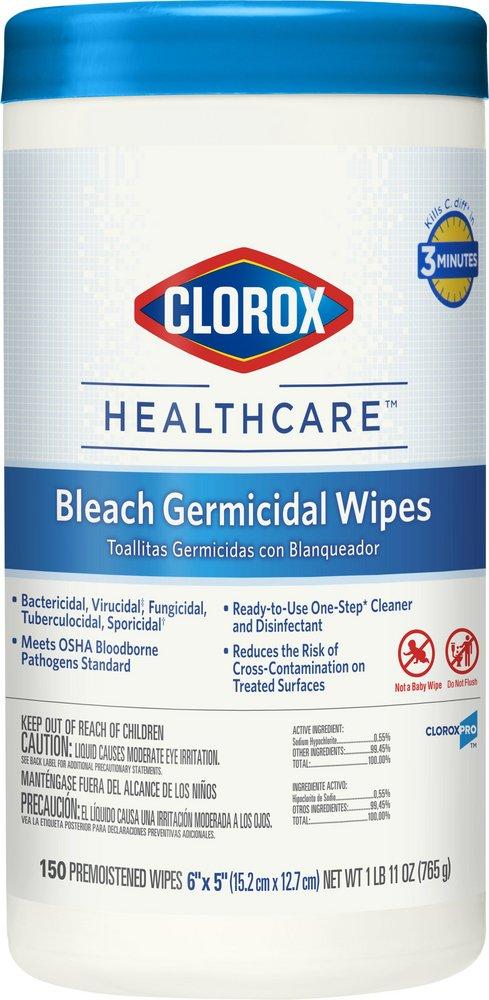 Clorox Healthcare Germicidal Wipes 