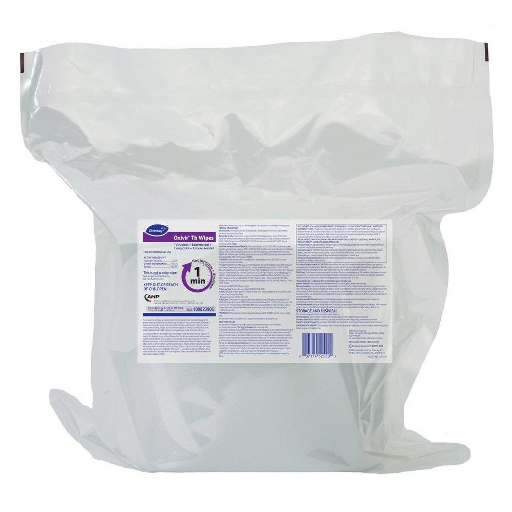 Diversey White Disinfectant Wipes Refill 