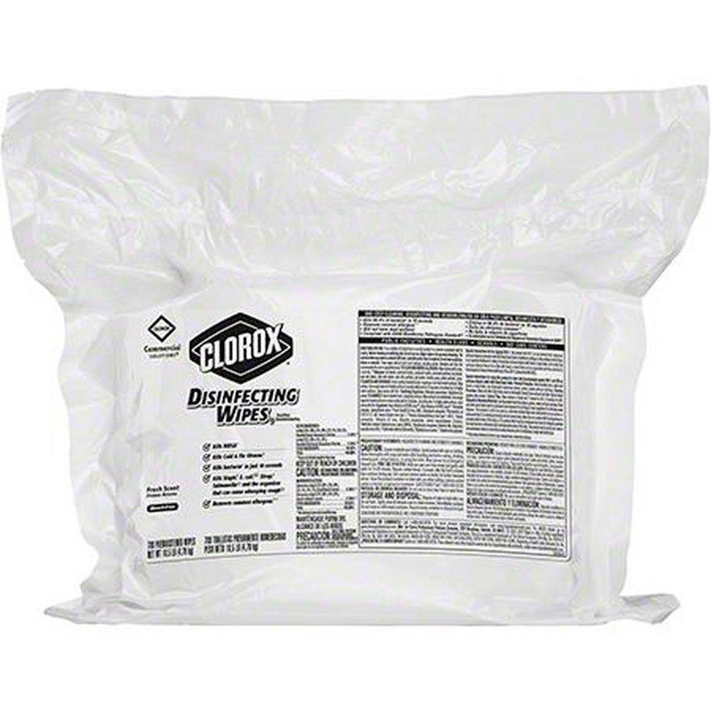 Clorox White 7 in. Disinfectant Wipes 