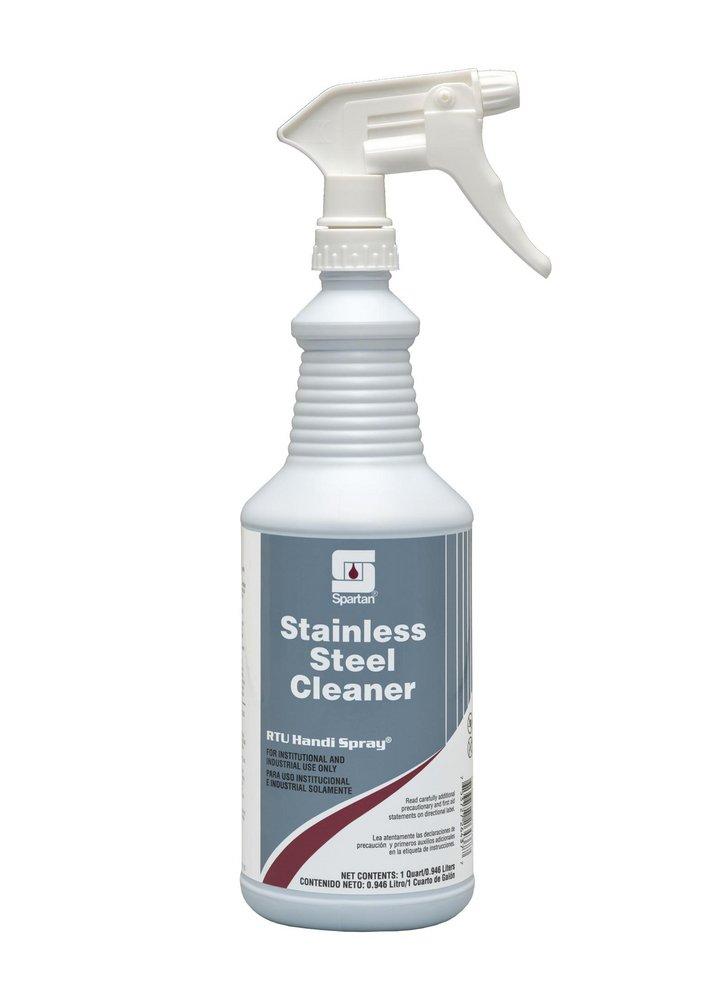 Spartan Chemical Clear Stainless Steel Cleaner (Case of 12) 