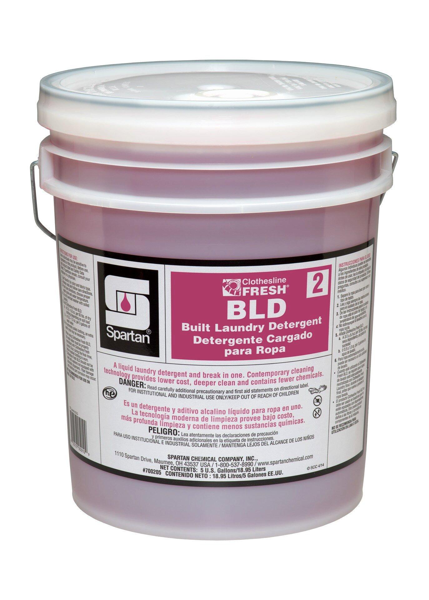 Spartan Chemical Red Liquid Laundry Detergent in Red 