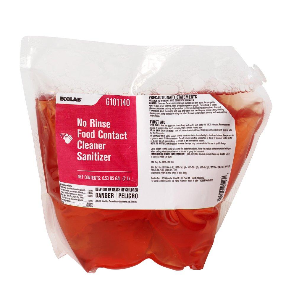 Ecolab No Rinse Food Sanitizer (Case of 2) 