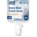 Extra Mild Foam Soap Triple Certified, 33.81 fl oz. Bottle, Colorless, S4 System (Case of 6)