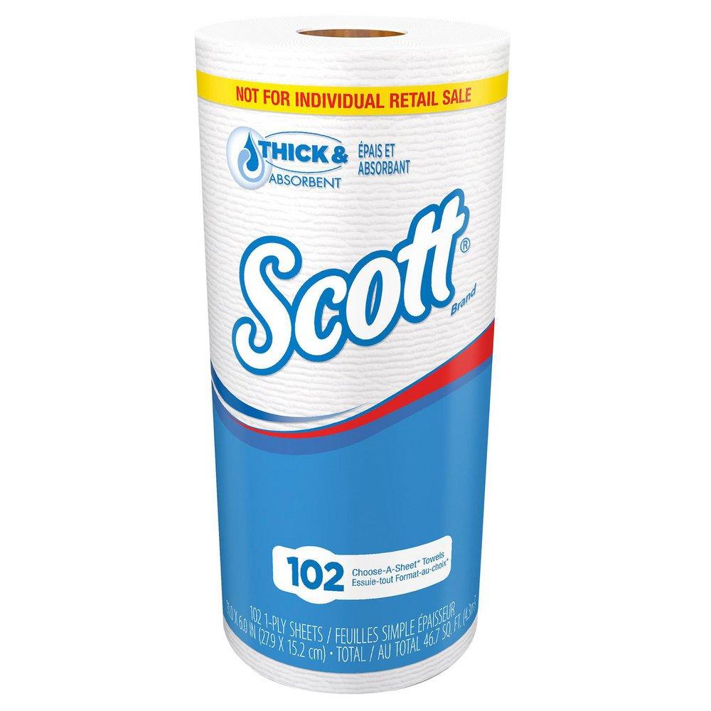 Scott&reg; White Paper Towel in White 