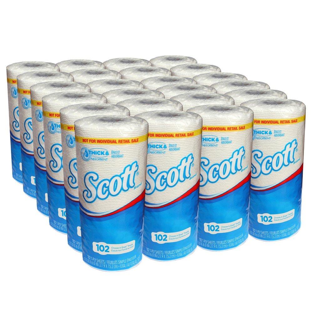Scott&reg; White Paper Towel in White 
