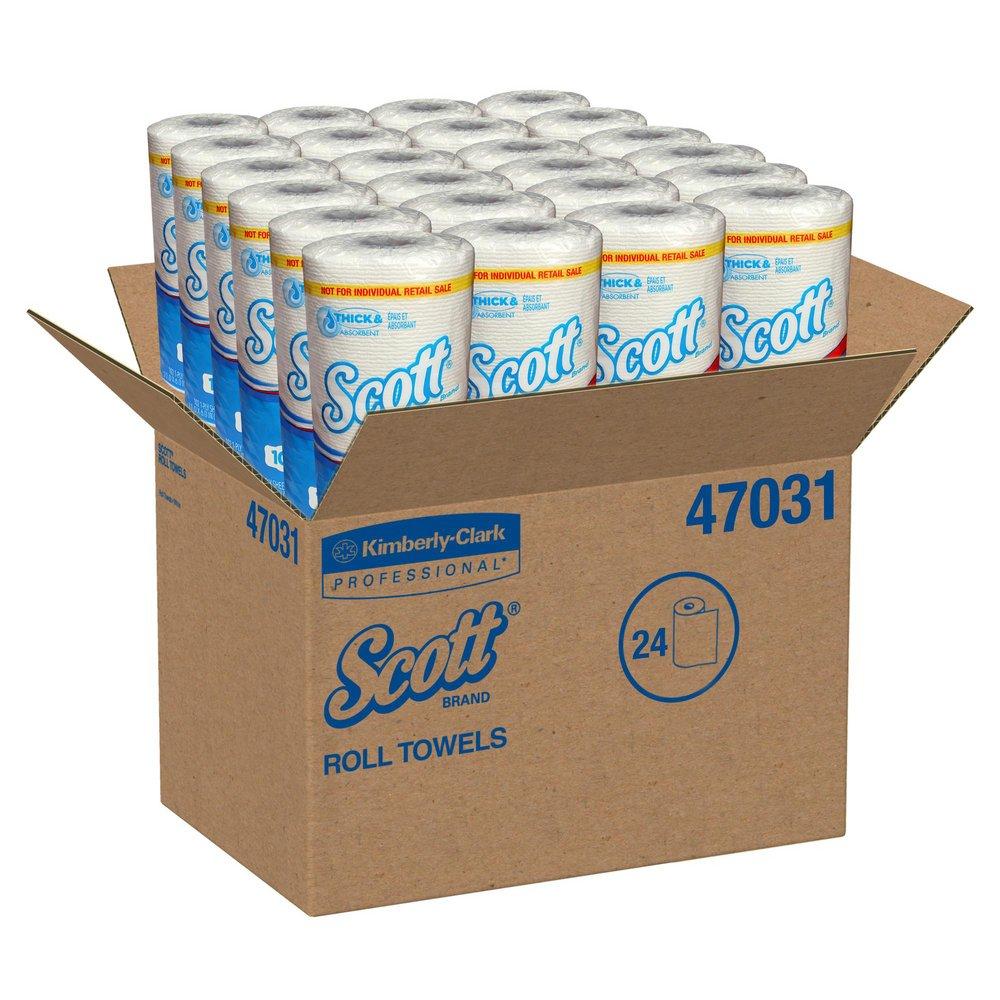 Scott&reg; White Paper Towel in White 