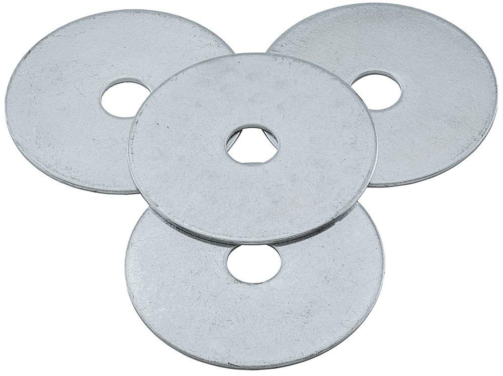 FNW&reg; Zinc 1 in. Zinc Carbon Steel (Pack of 50) Plain Washer 