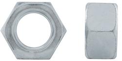 5/8 in. Zinc Plated Steel Hex Nuts (12 Pack)