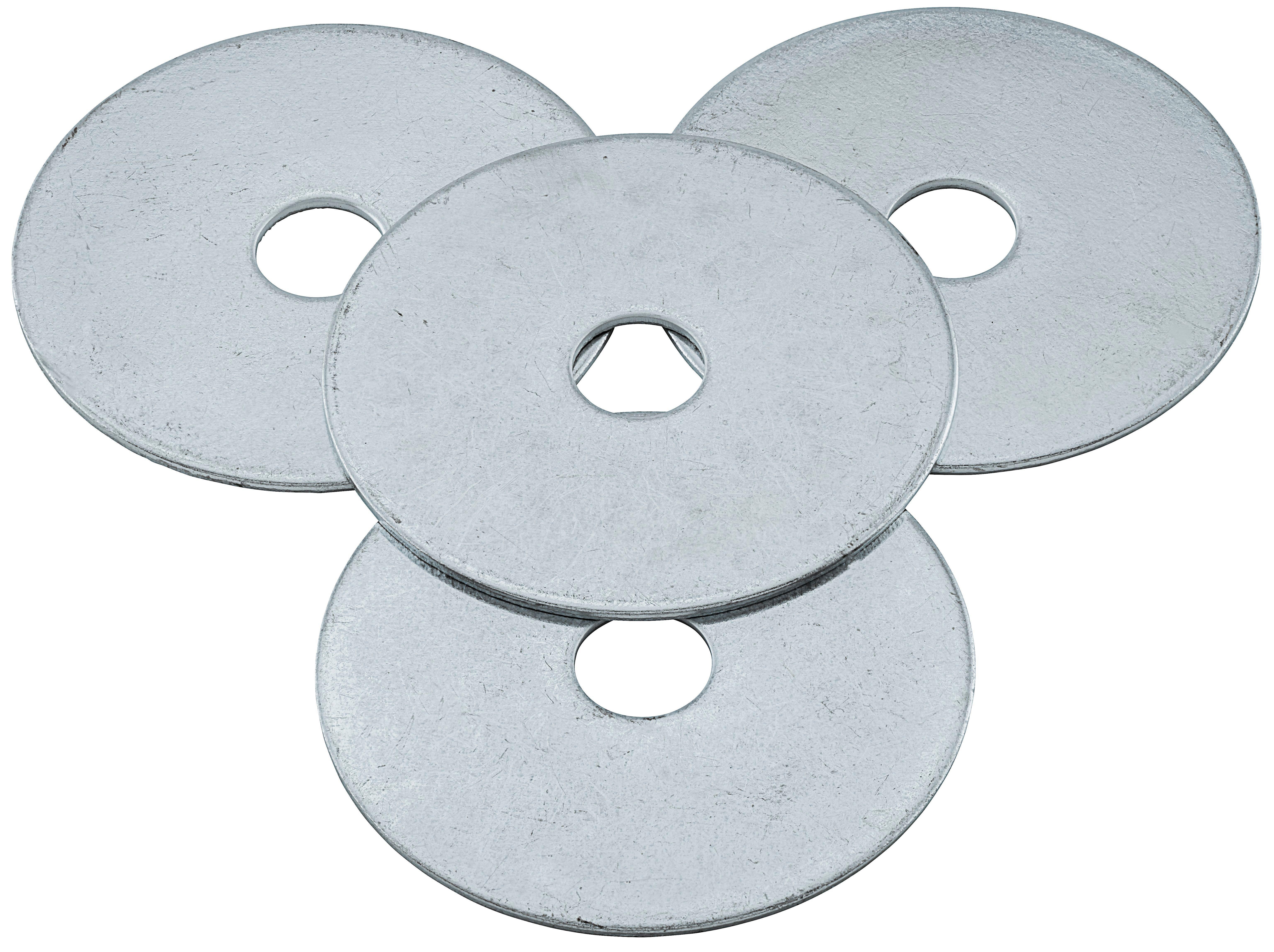 FNW&reg; Zinc Zinc Plated Carbon Steel Fender Washer (Pack of 50) 