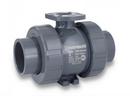 Hayward Industrial Products Grey Plastic Full Port Union Socket Weld and Union Threaded 250# Ball Valve 
