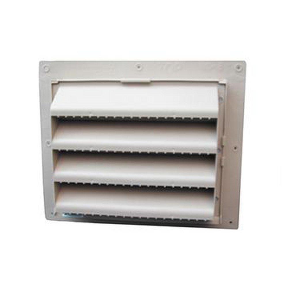 S&P USA Ventilation Taupe 8 in. Plastic Wall Vent 