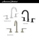 American Standard Brushed Nickel Two Handle Widespread Bathroom Sink Faucet with Metal Pop-Up Drain 
