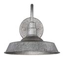 9-1/4 in. 100W 1-Light Outdoor Wall Sconce in Antique Pewter