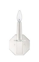 8-3/4 in. 60W 1-Light Wall Sconce in Polished Nickel