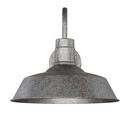 13-1/4 in. 100W 1-Light Outdoor Wall Sconce in Antique Pewter