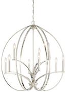 Minka Lavery Nickel 60W 9-Light Chandelier 