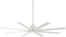 Minka Aire Flat White 65 in. 8 Blade Outdoor LED Ceiling Fan 