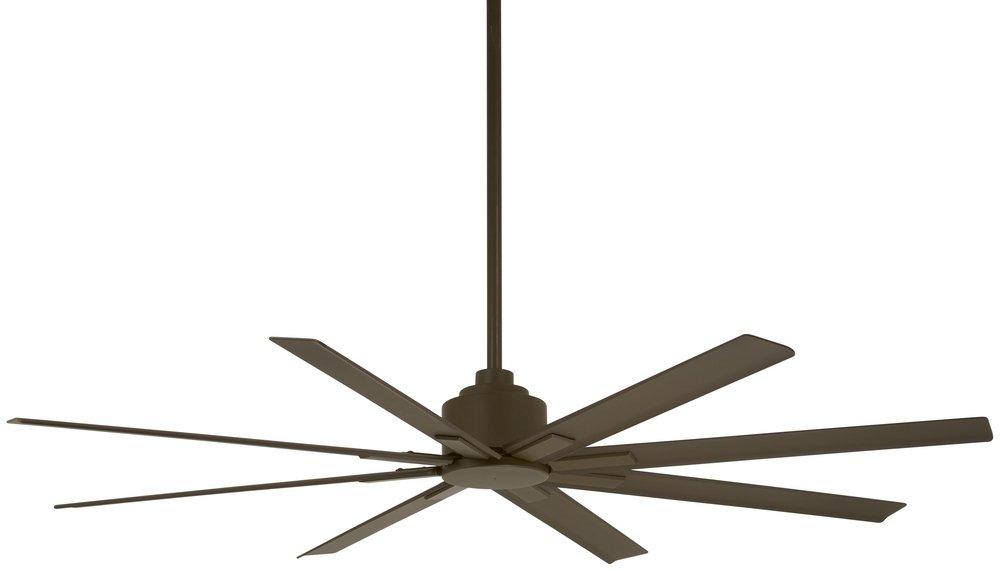 Minka Aire Oil Rubbed Bronze 65 in. 8 Blade Outdoor LED Ceiling Fan 