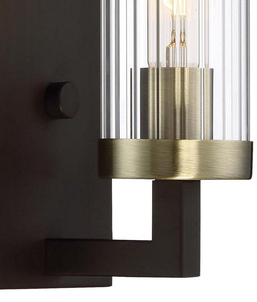 Minka Lavery Aged Kinston Bronze 60W 1-Light Medium E-26 Incandescent Vanity Fixture 