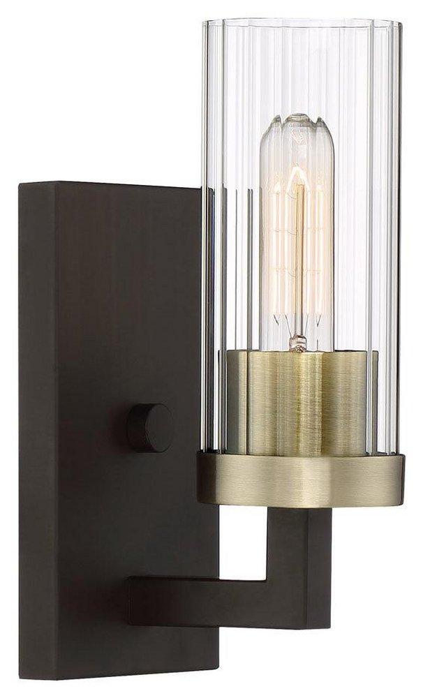Minka Lavery Aged Kinston Bronze 60W 1-Light Medium E-26 Incandescent Vanity Fixture 