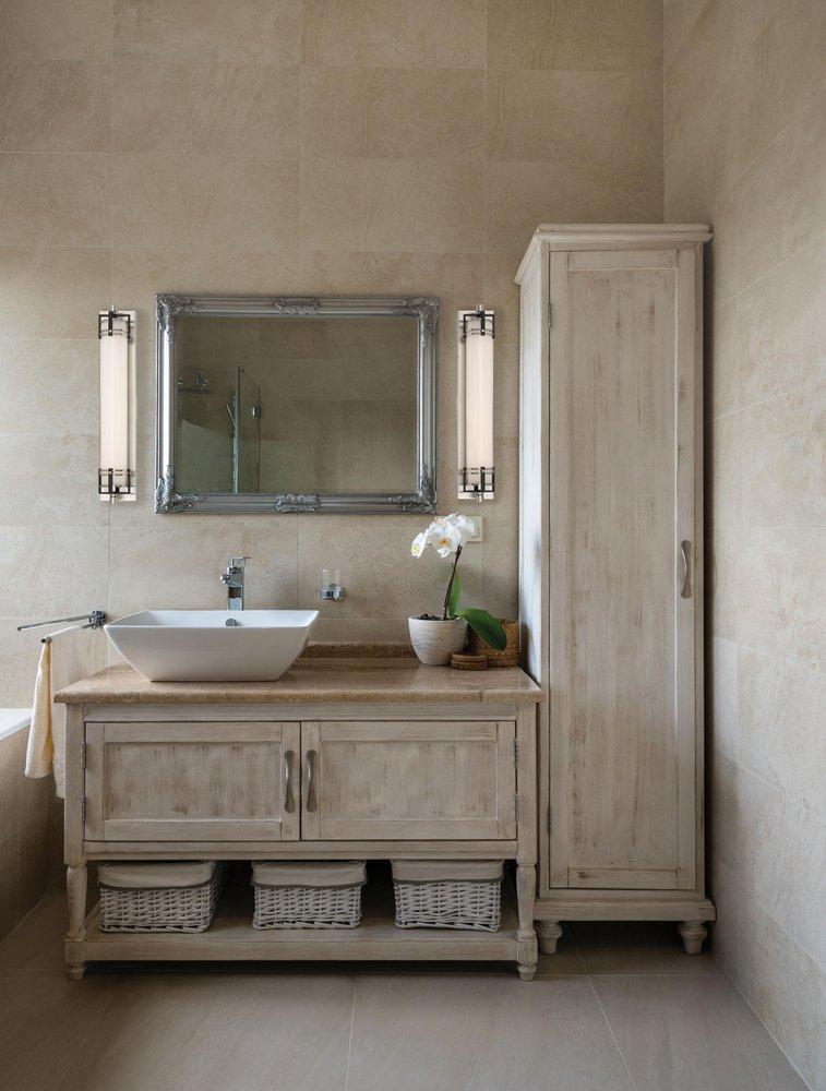 Minka Lavery Brushed Nickel 30W 1-Light LED Vanity Fixture 