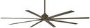 Minka Aire Oil Rubbed Bronze 41W 8-Blade Ceiling Fan with 84 in. Blade Span 