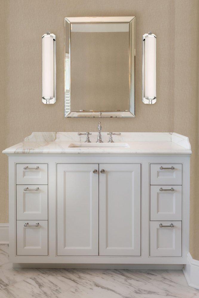 Minka Lavery Polished Nickel 30W 1-Light Vanity Fixture 