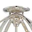 Minka Lavery Polished Nickel 60W 3-Light Semi-Flushmount Ceiling Fixture 