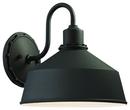 Minka Black 100W 1-Light Medium E-26 Outdoor Wall Sconce 
