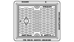24 x 20 x 4-1/2 in. Frame and Solid Cover Set