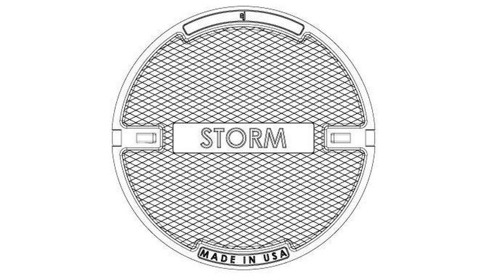 EJ Solid Storm Sewer Manhole Cover 