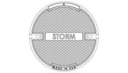 23-3/4 in. Solid Storm Sewer Manhole Cover