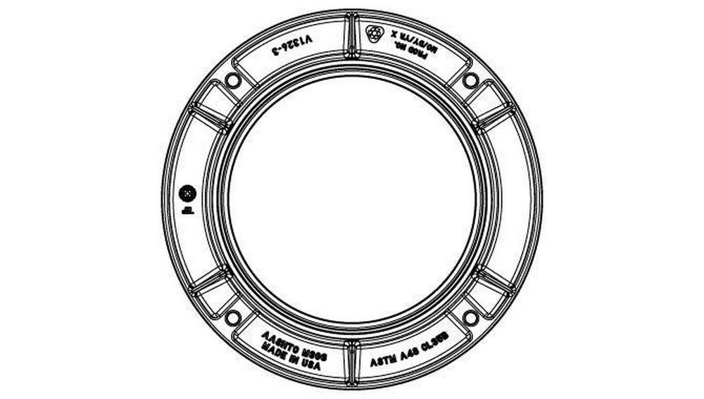 EJ 6 in. Frame for 1338A Cover 