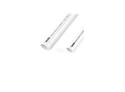 1-1/4 in. x 20 ft. Plastic Pipe in White