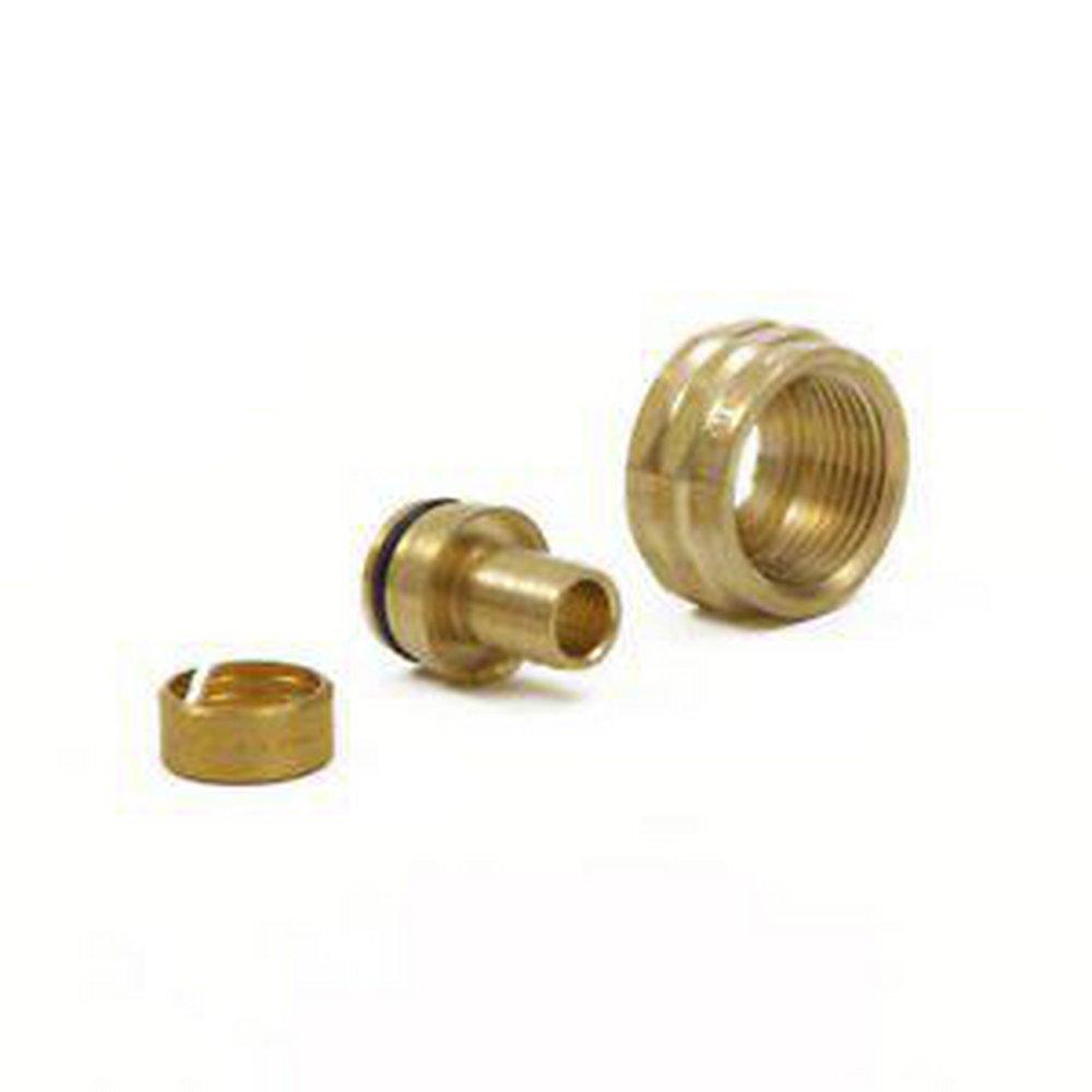 REHAU Hydronic Manifold Adapter Bushing Brass (Bag of 2) 