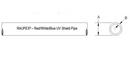 REHAU White 500 ft. x 1 in. Plastic Tubing 