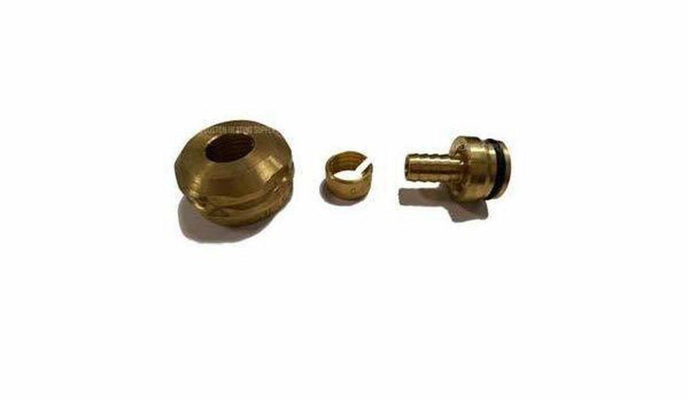 REHAU Hydronic Manifold Adapter Bushing Brass (Bag of 2) 