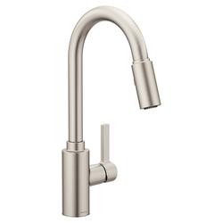 Single Handle Pull Down Kitchen Faucet in Spot Resist&trade; Stainless