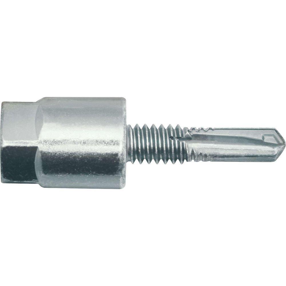 DEWALT Anchors & Fasteners 1/4 in. Rod Hanging Anchor and Nut Zinc Plated Carbon Steel 